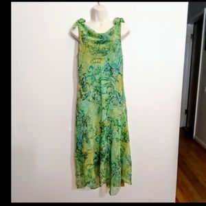 Sangria Floral Flapper dress 12